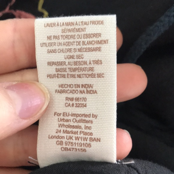 Free people embroidered tunic, size small - Picture 10 of 10